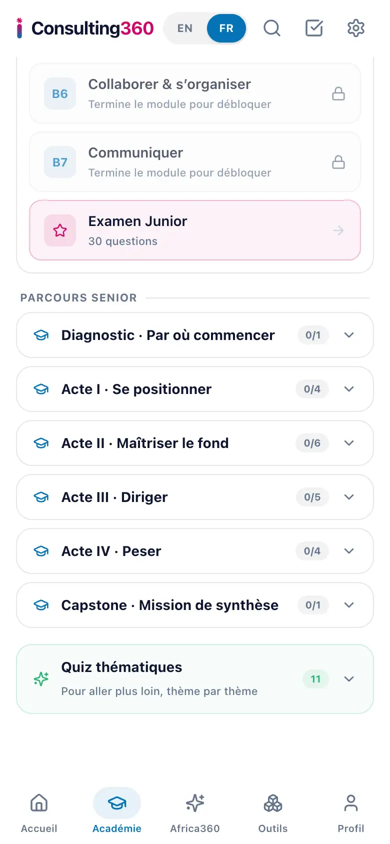 Académie › S’entraîner › Quiz